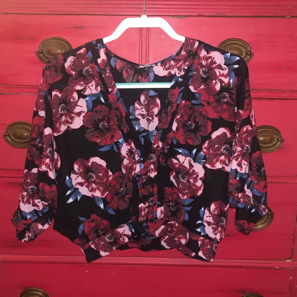 Floral Crop Top